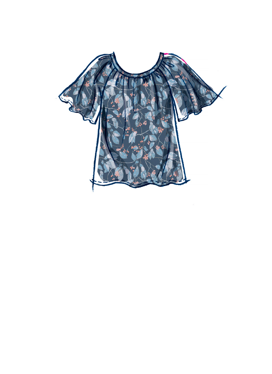 McCall's M8256 | Misses' Tops