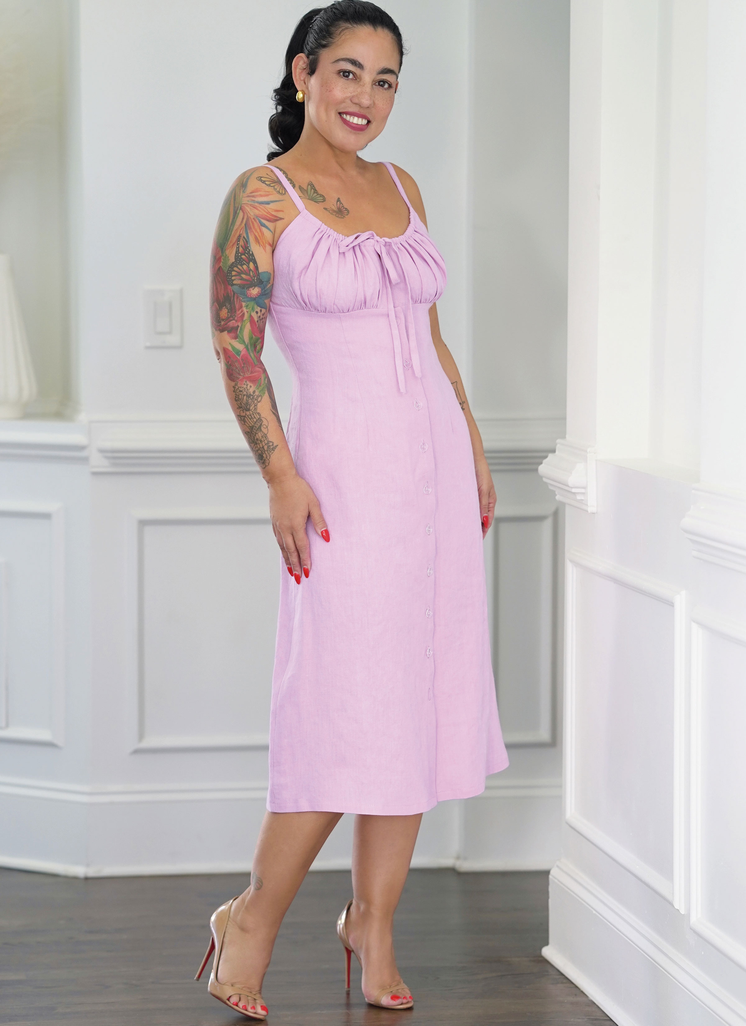 Simplicity S3128 | Simplicity Sewing Pattern Misses' Dress in Two Lengths by Mimi G Style