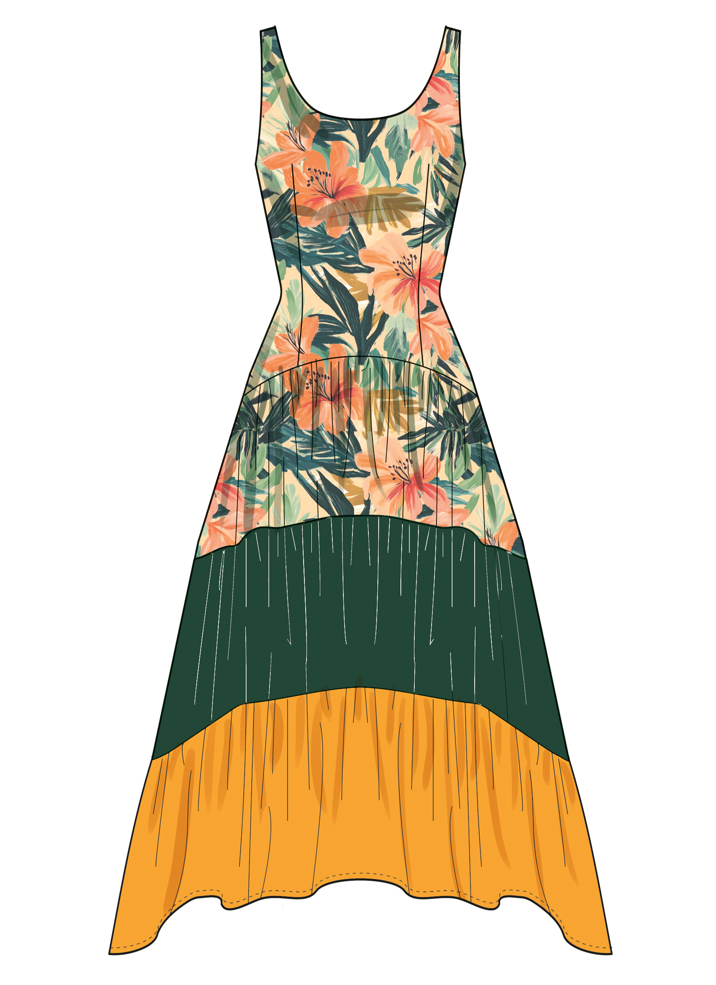 Simplicity S3129 | Simplicity Sewing Pattern Misses' Dresses with Petite Lines