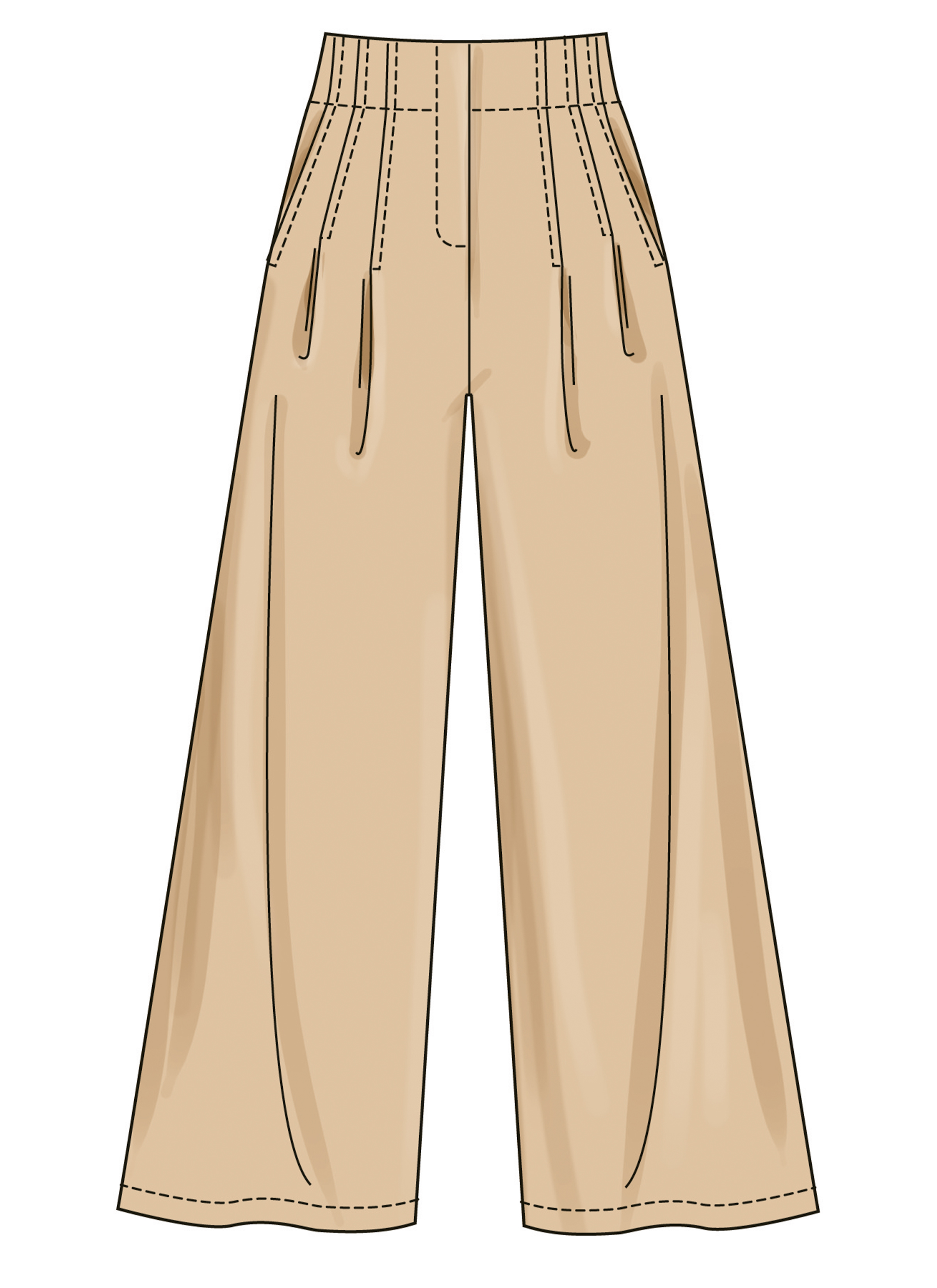Simplicity S3137 | Simplicity Sewing Pattern Misses' Pleated Shorts and Pants in Two Lengths