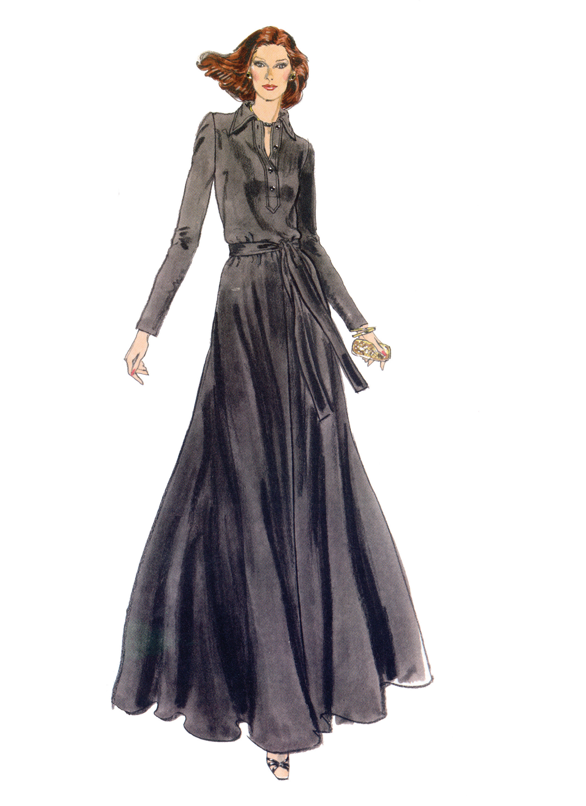 Vogue Patterns V2143 | Misses' Vintage Knit Dress by Diane von Furstenberg