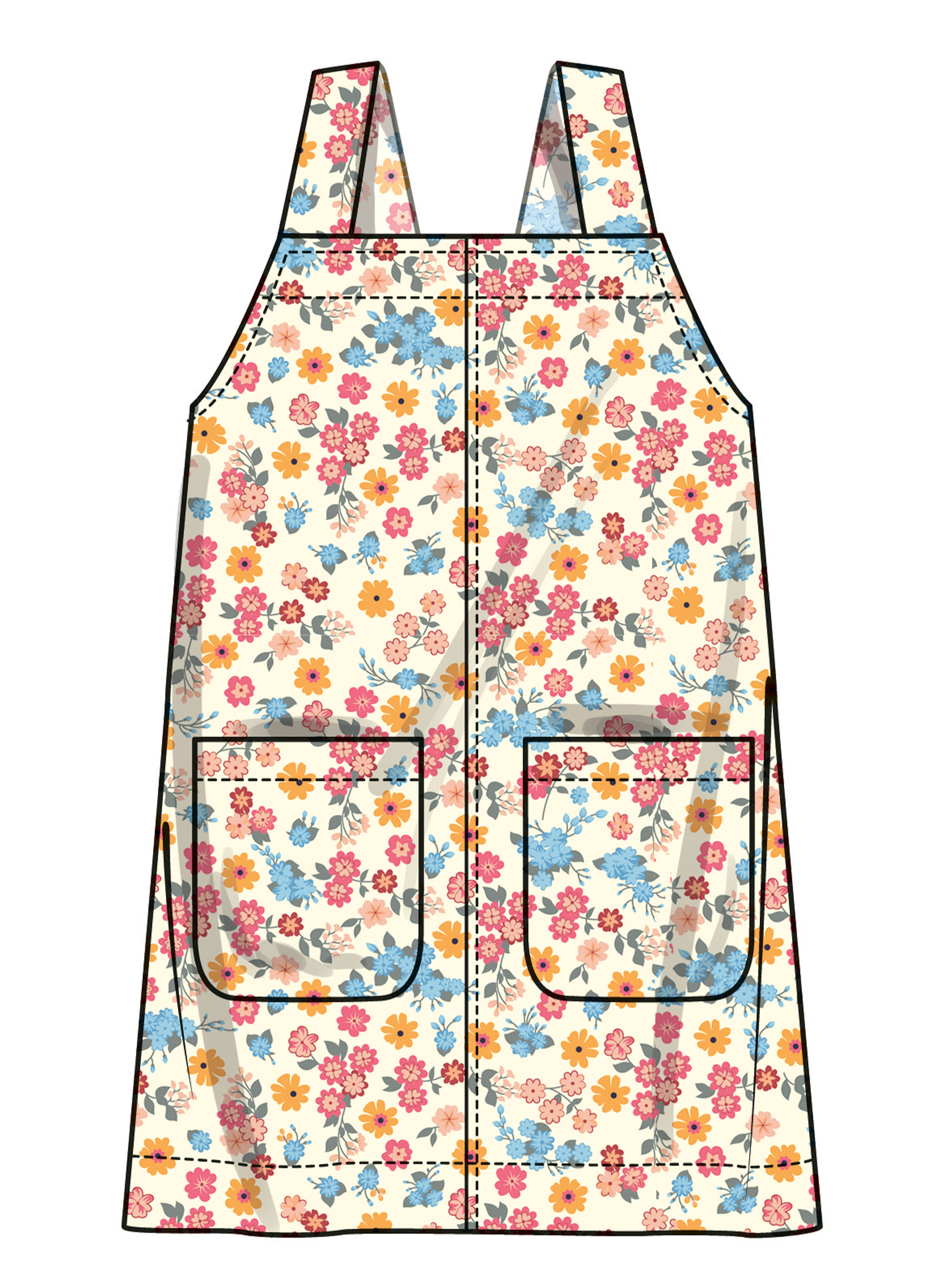 Simplicity S3174 | Simplicity Sewing Pattern Children's and Girls Learn to Sew Jumpers