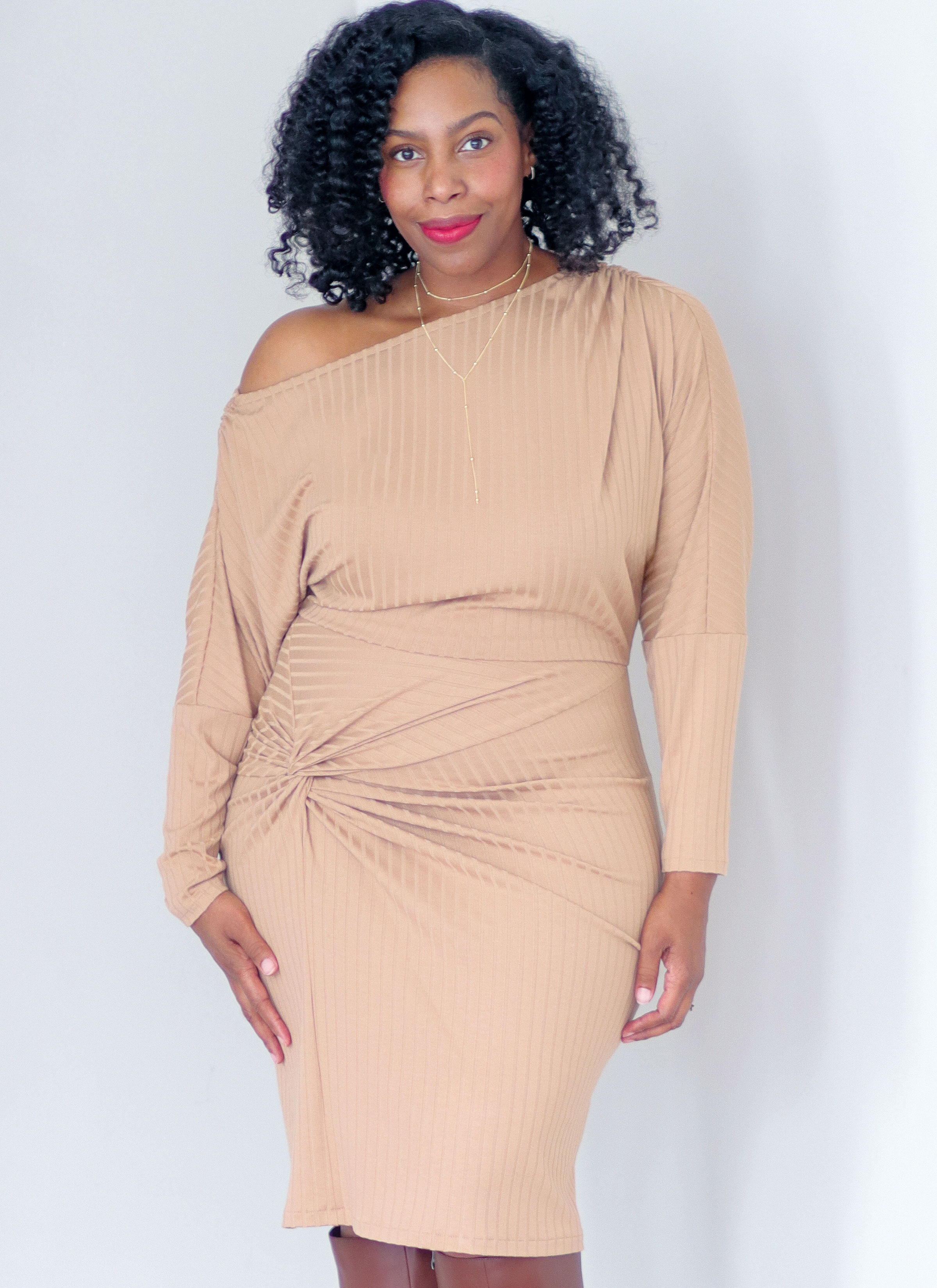 Know Me ME2143 | Know Me Sewing Pattern Misses' and Women's Knit Dress in Two Lengths by Brittany J. Jones