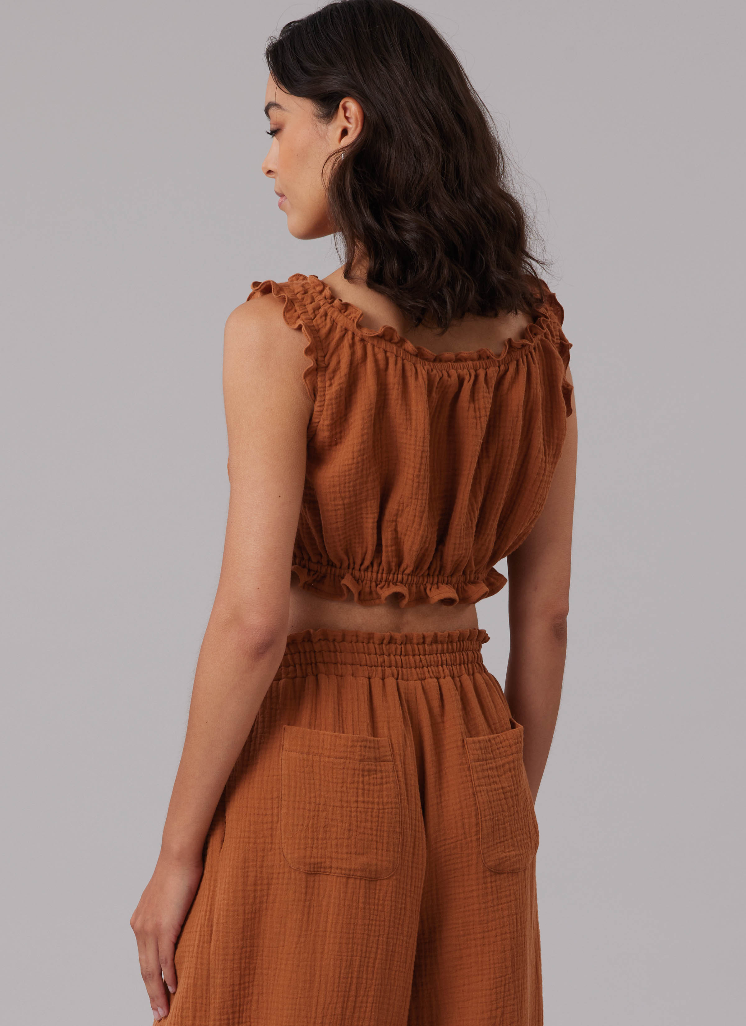 McCall's M8634 | McCall's Sewing Pattern Misses' Lounge Top in Two Lengths, Shorts and Pants