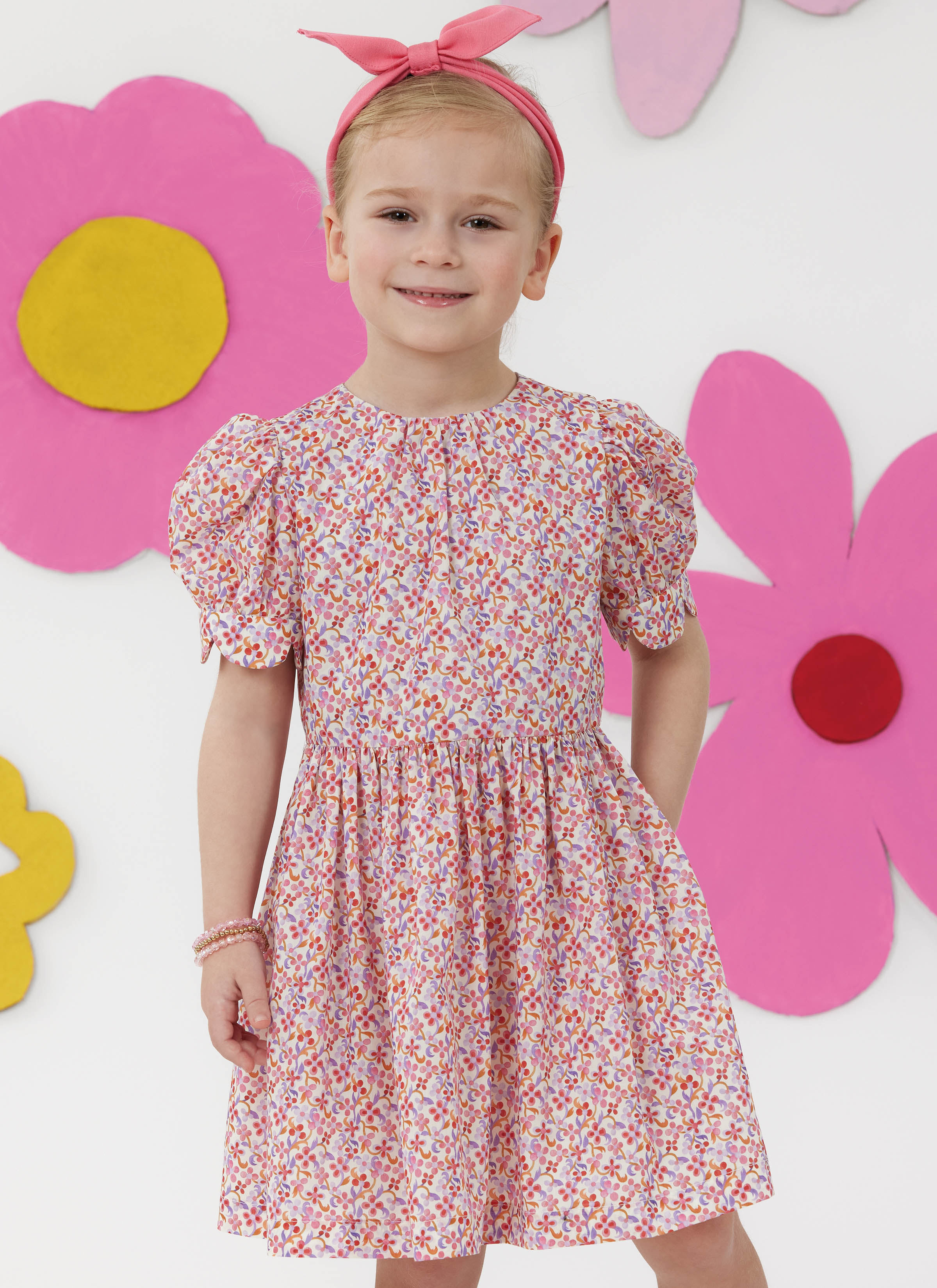 Simplicity S3244 | Simplicity Sewing Pattern Children's Dresses, Bolero and Headband in Three Sizes