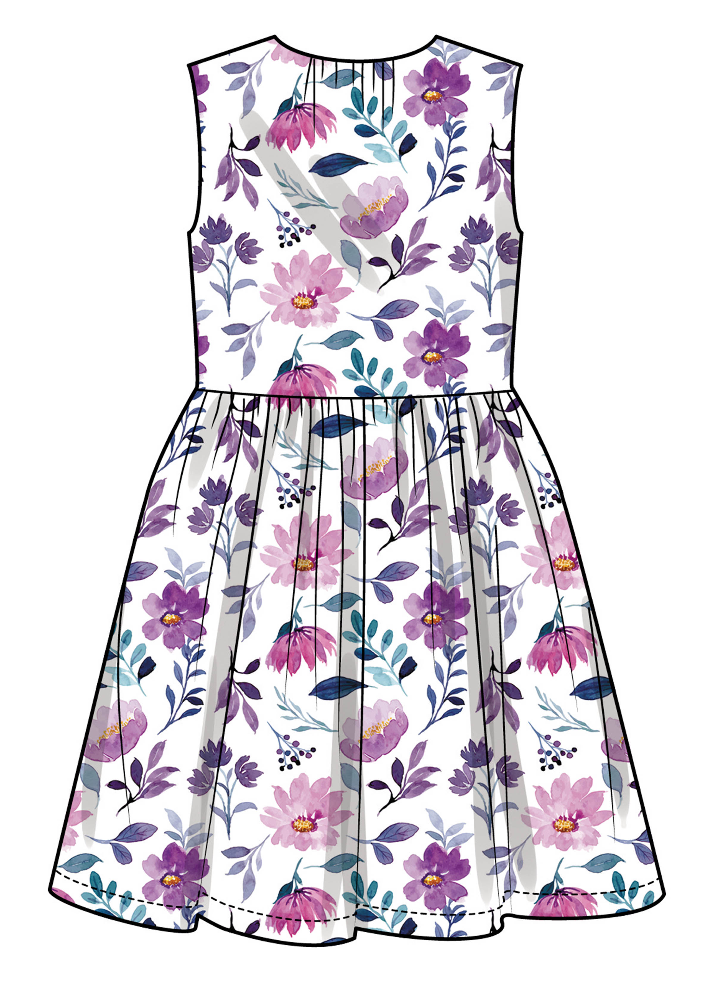 Simplicity S3244 | Simplicity Sewing Pattern Children's Dresses, Bolero and Headband in Three Sizes