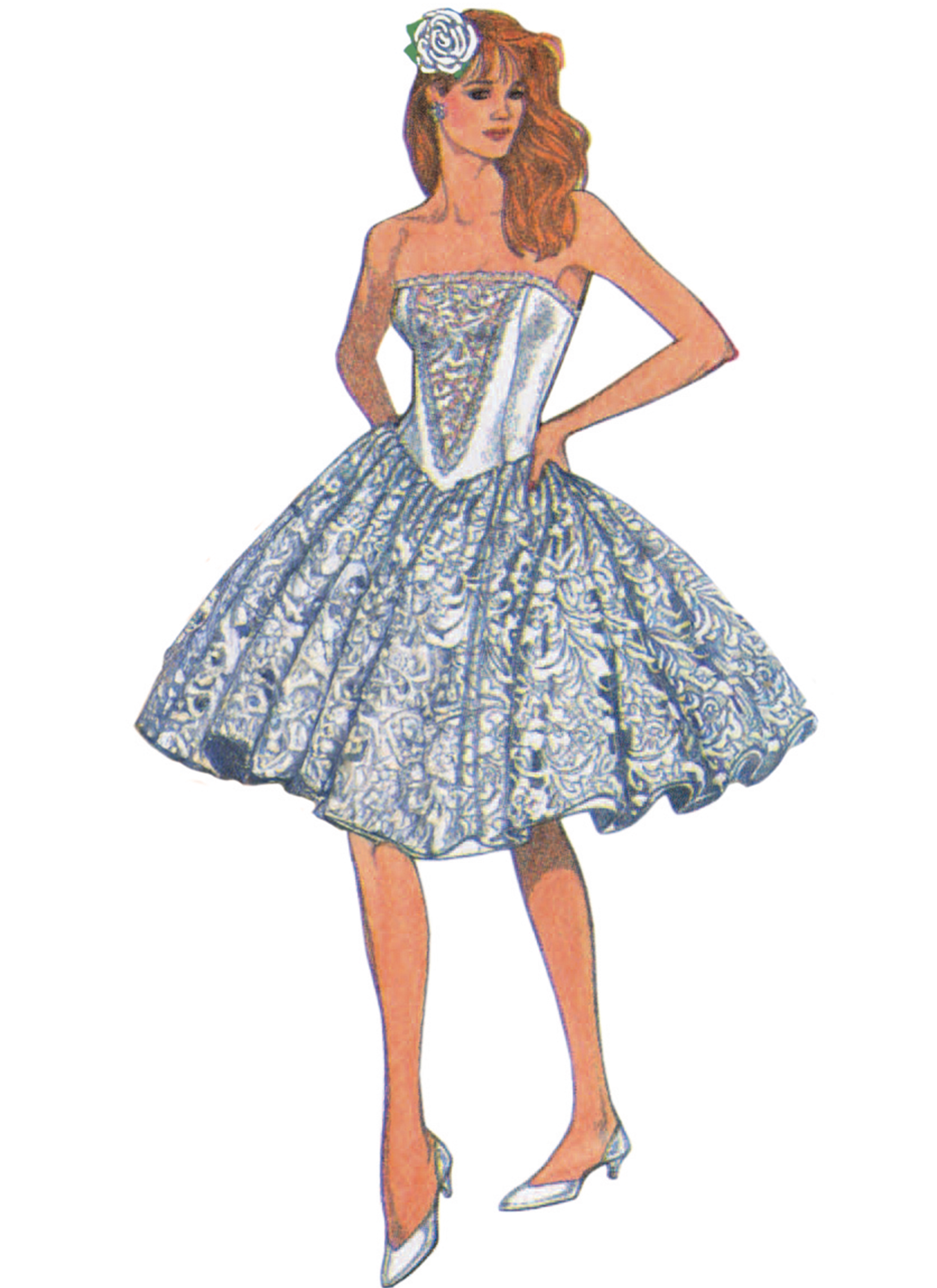 Simplicity S3247 | Simplicity Sewing Pattern Misses' and Miss Petite Dresses Gunne Sax by Jessica McClintock