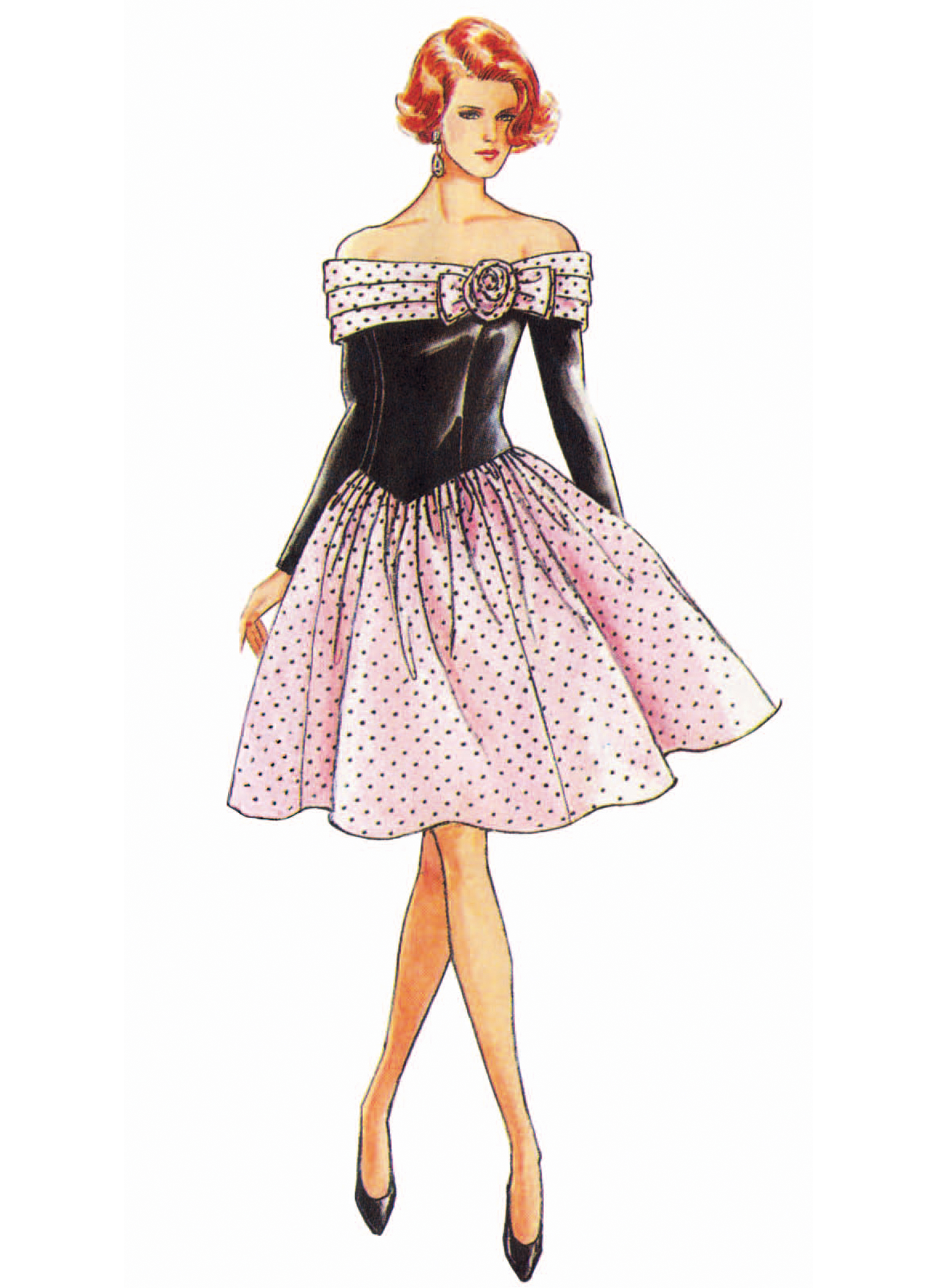 Simplicity S3248 | Simplicity Sewing Pattern Misses' and Miss Petite Dress in Two Lengths by Jessica McClintock