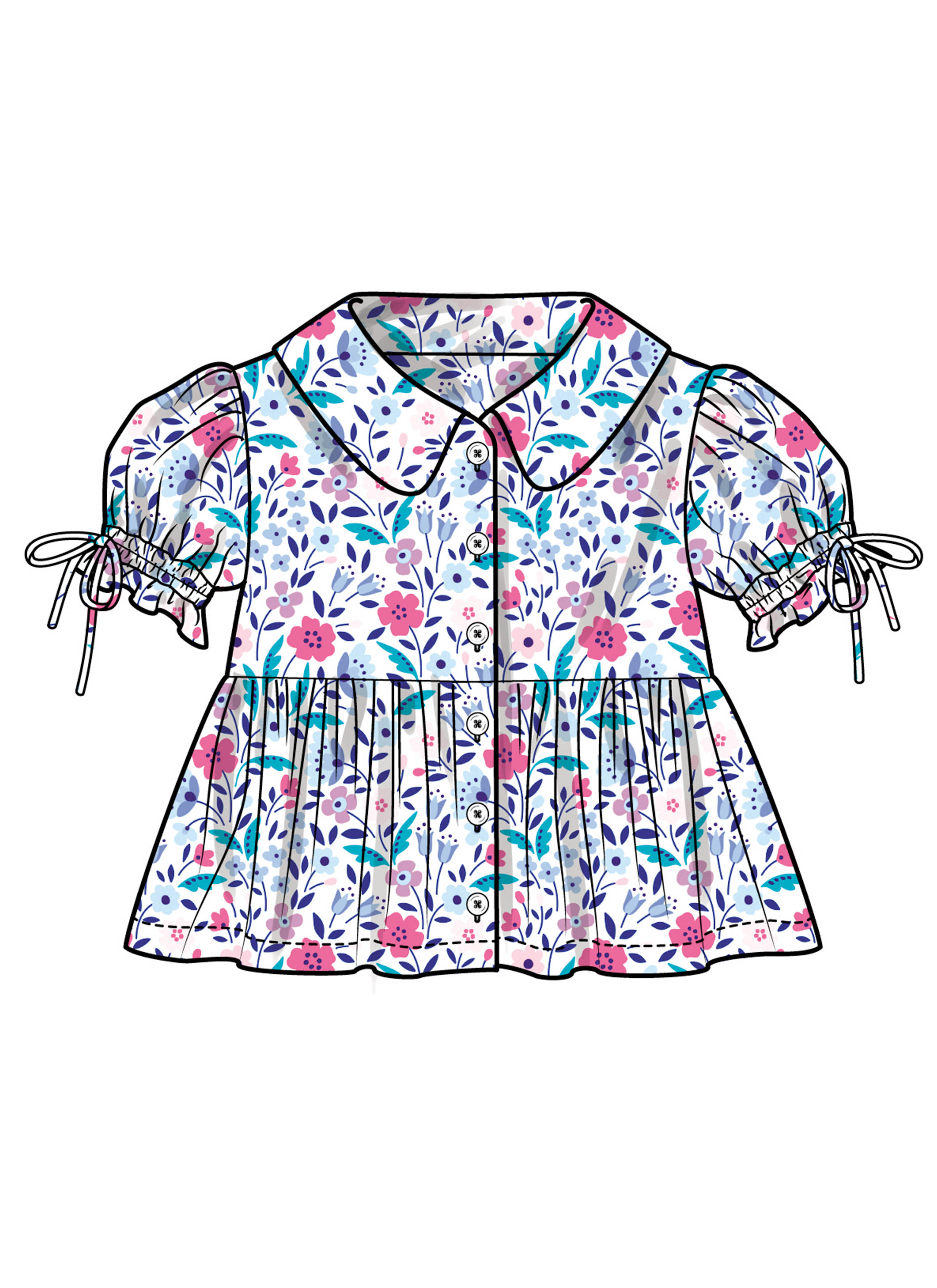 McCall's M8665 | Babies' Tops, Bloomers and Pants