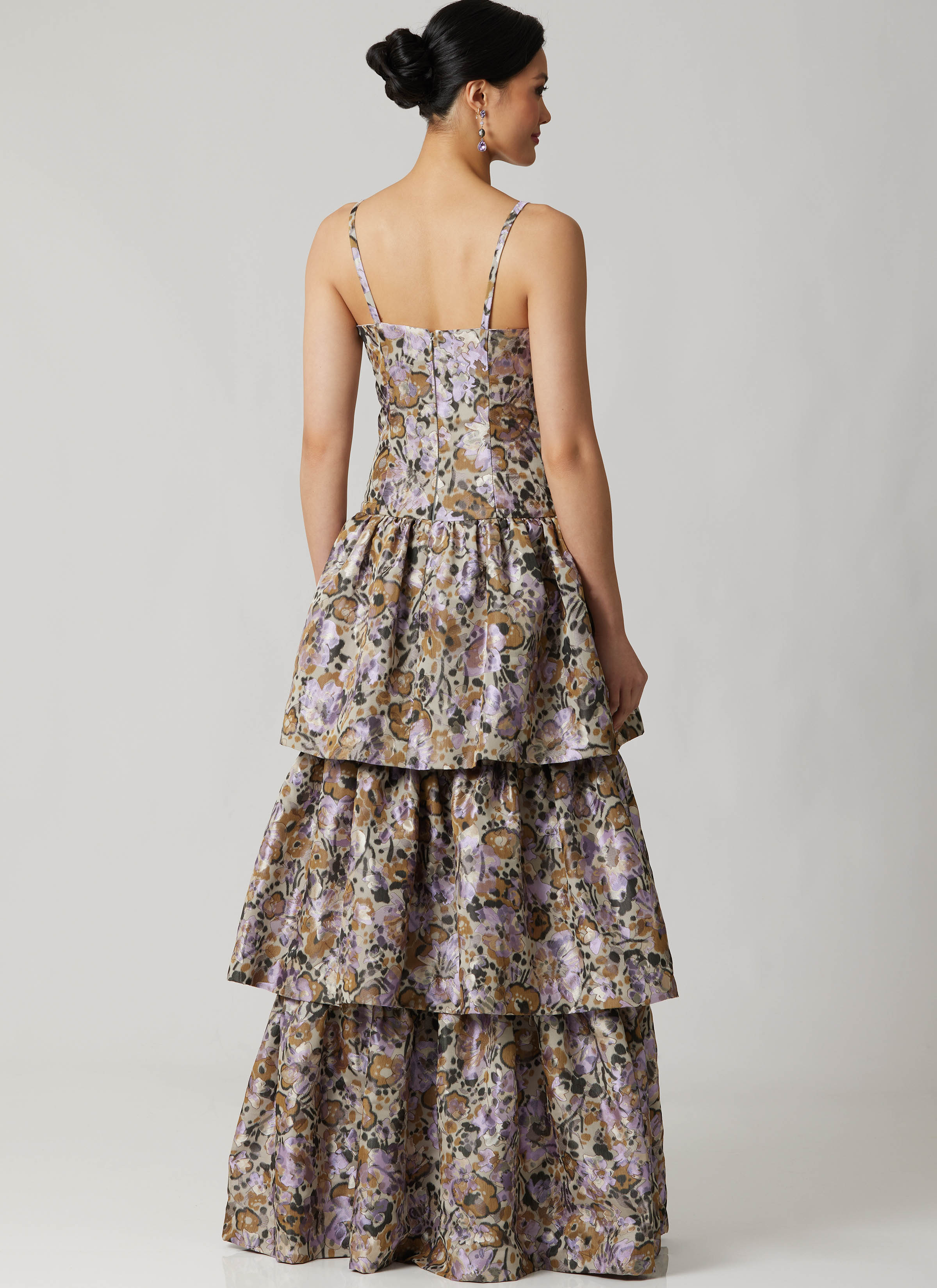 McCall's M8678 | McCall's Sewing Pattern Misses' and Miss Petite Dress with Detachable Tiered Skirt