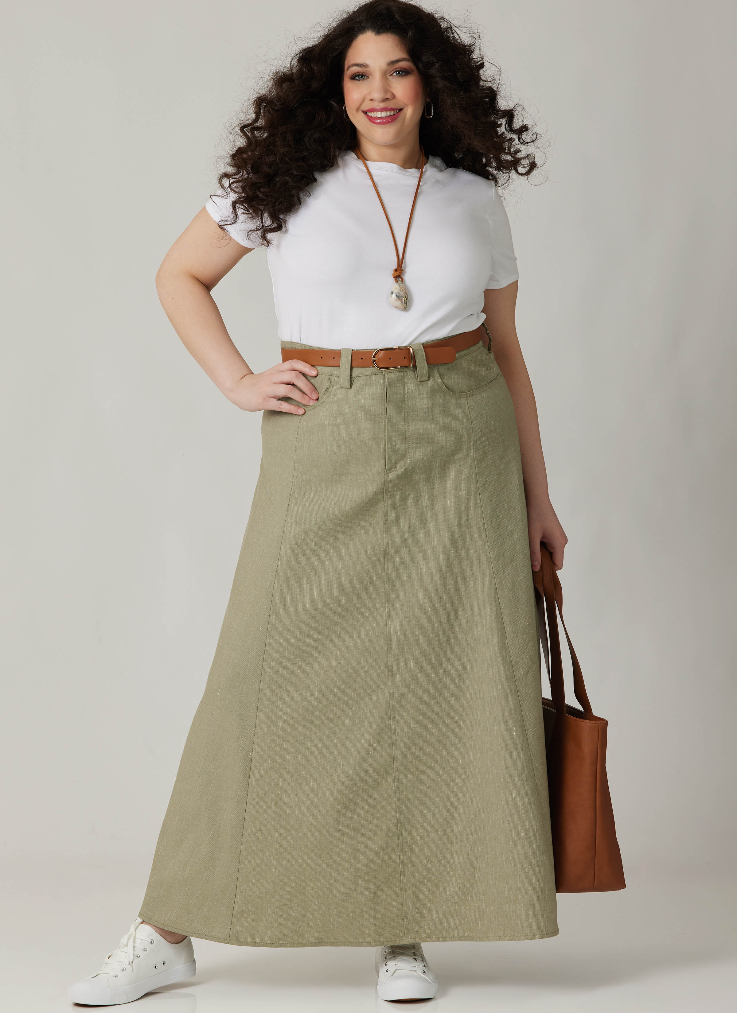 McCall's M8681 | McCall's Sewing Pattern Misses' and Women's Skirt in Two Lengths