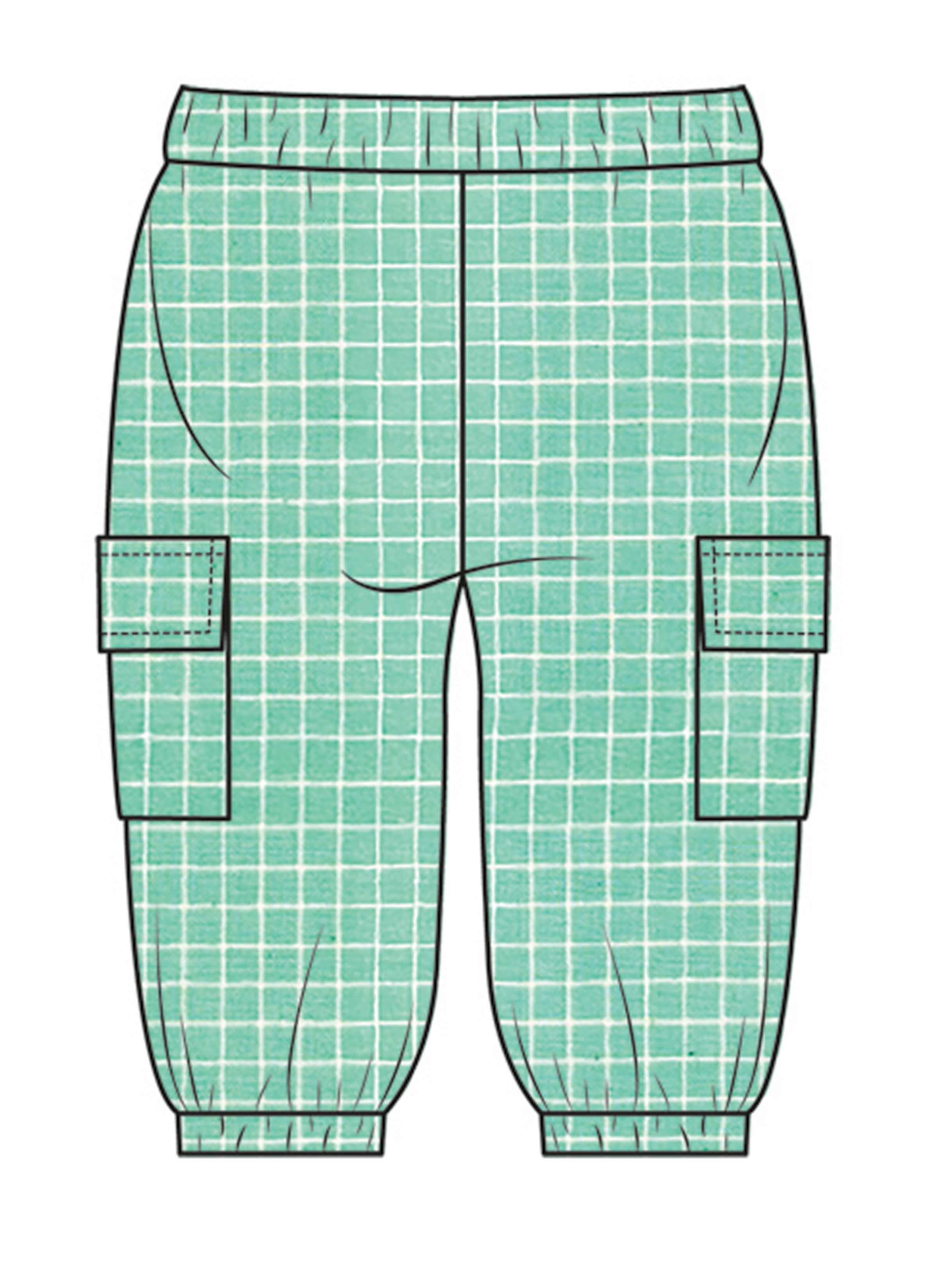 McCall's M8688 | McCall's Sewing Pattern Babies' Hooded Romper and Pants