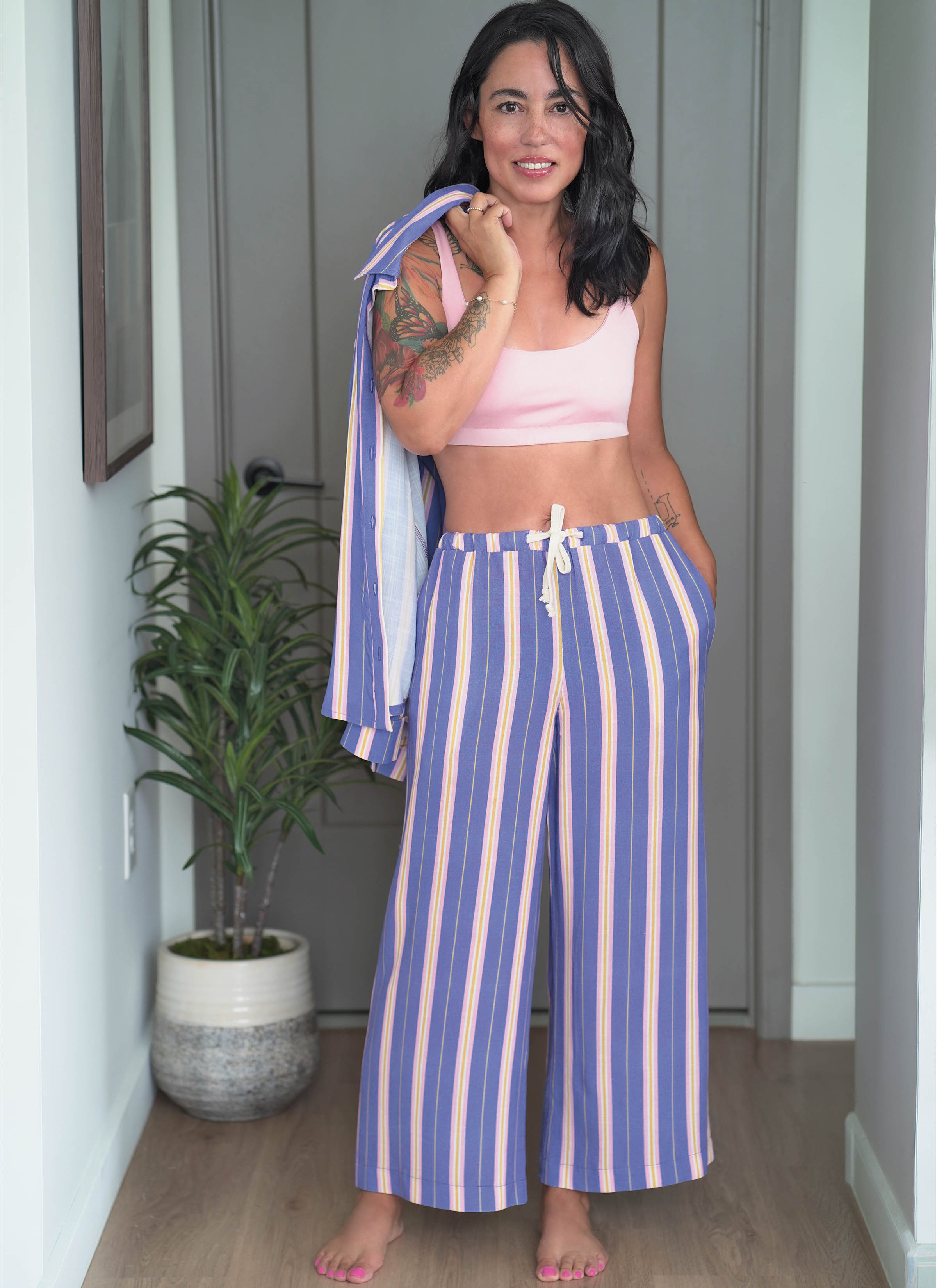 Simplicity S3280 | Simplicity Sewing Pattern Misses'  3-Piece Top, Pants & Bralette Set by Mimi G