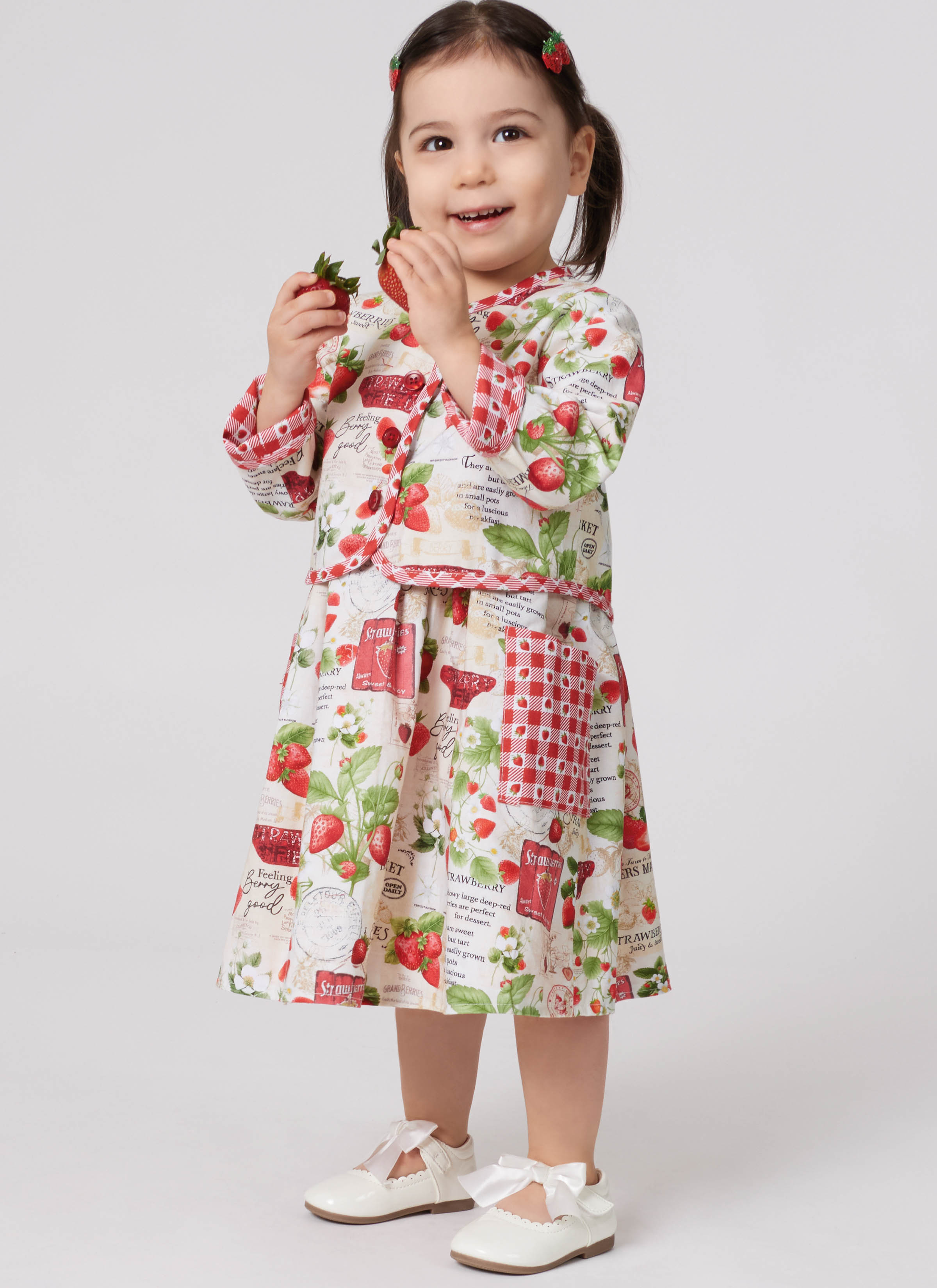 Simplicity S3283 | Simplicity Sewing Pattern Toddler’s Reversible Dress and Jacket Set