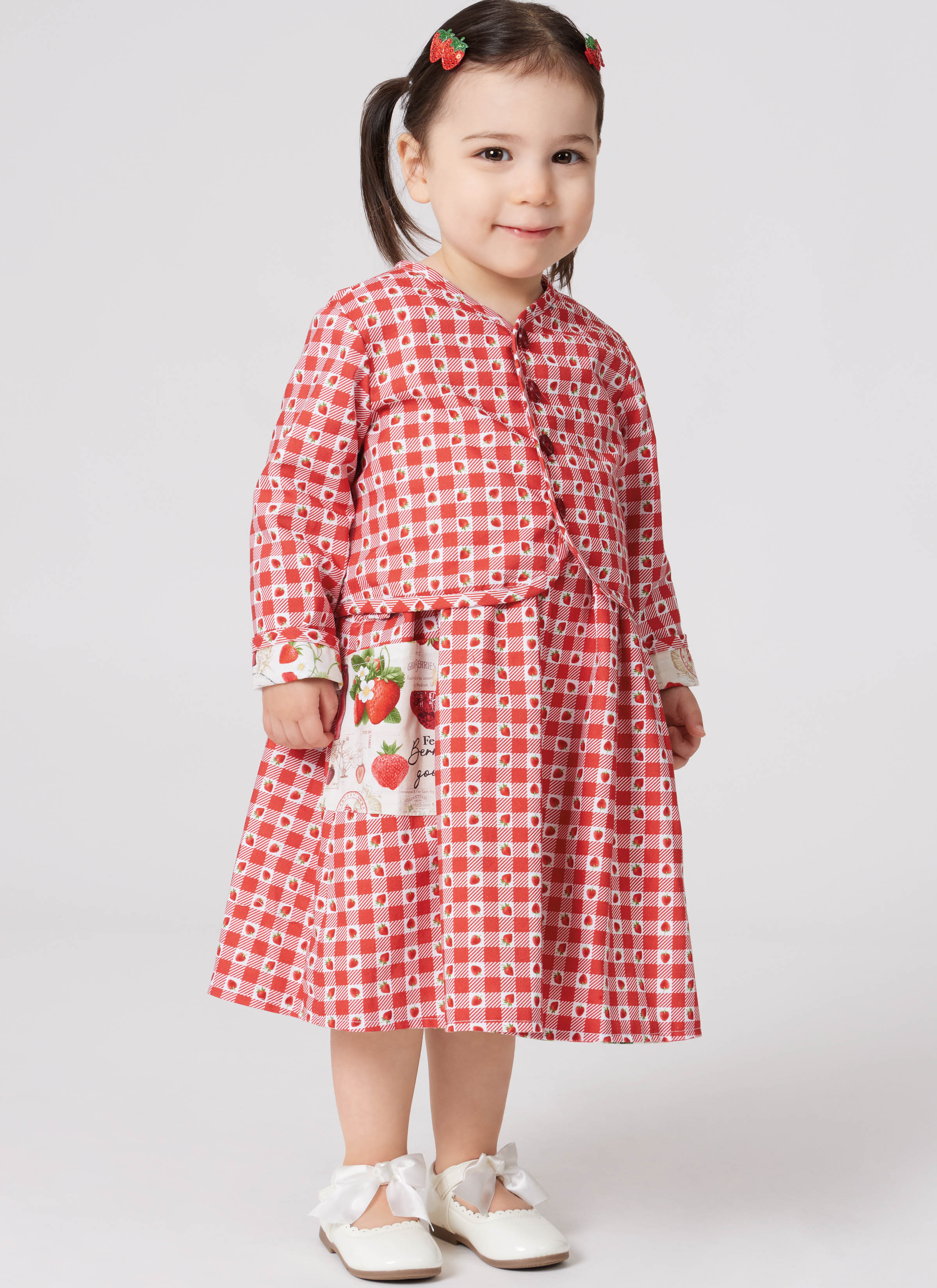 Simplicity S3283 | Simplicity Sewing Pattern Toddler’s Reversible Dress and Jacket Set