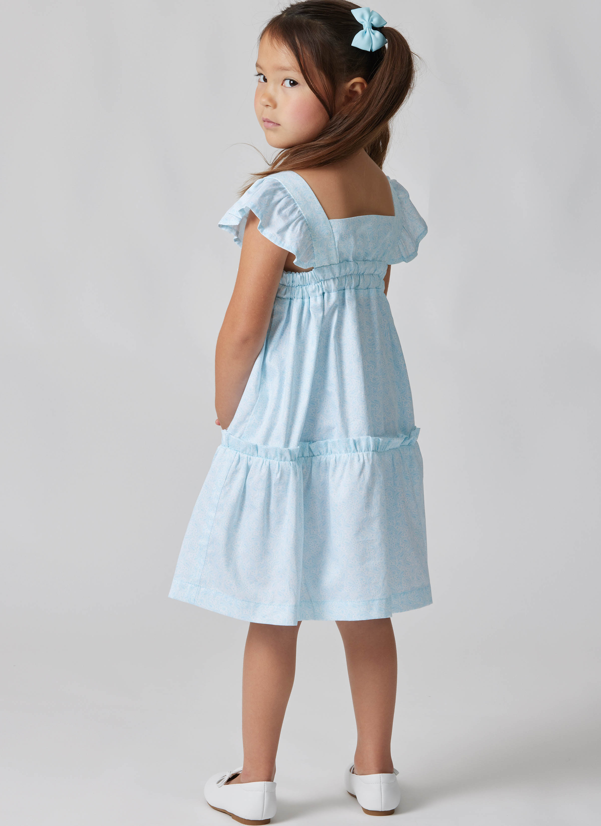 Simplicity S3284 | Simplicity Sewing Pattern Children's Knit Ruffle Cardigan & Tiered Dress Set