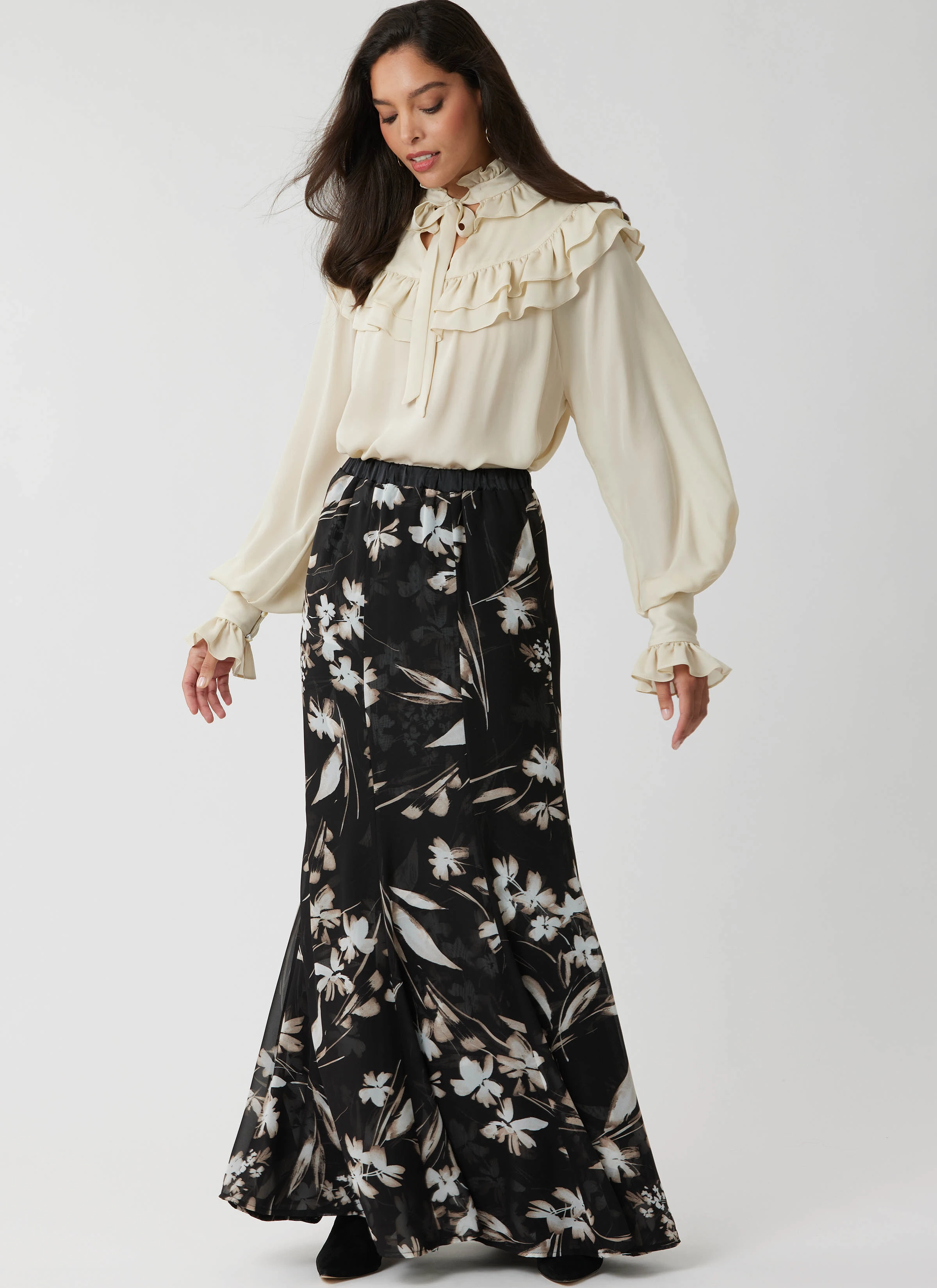 McCall's M8696 | McCall's Sewing Pattern Misses' Ruffled Blouses