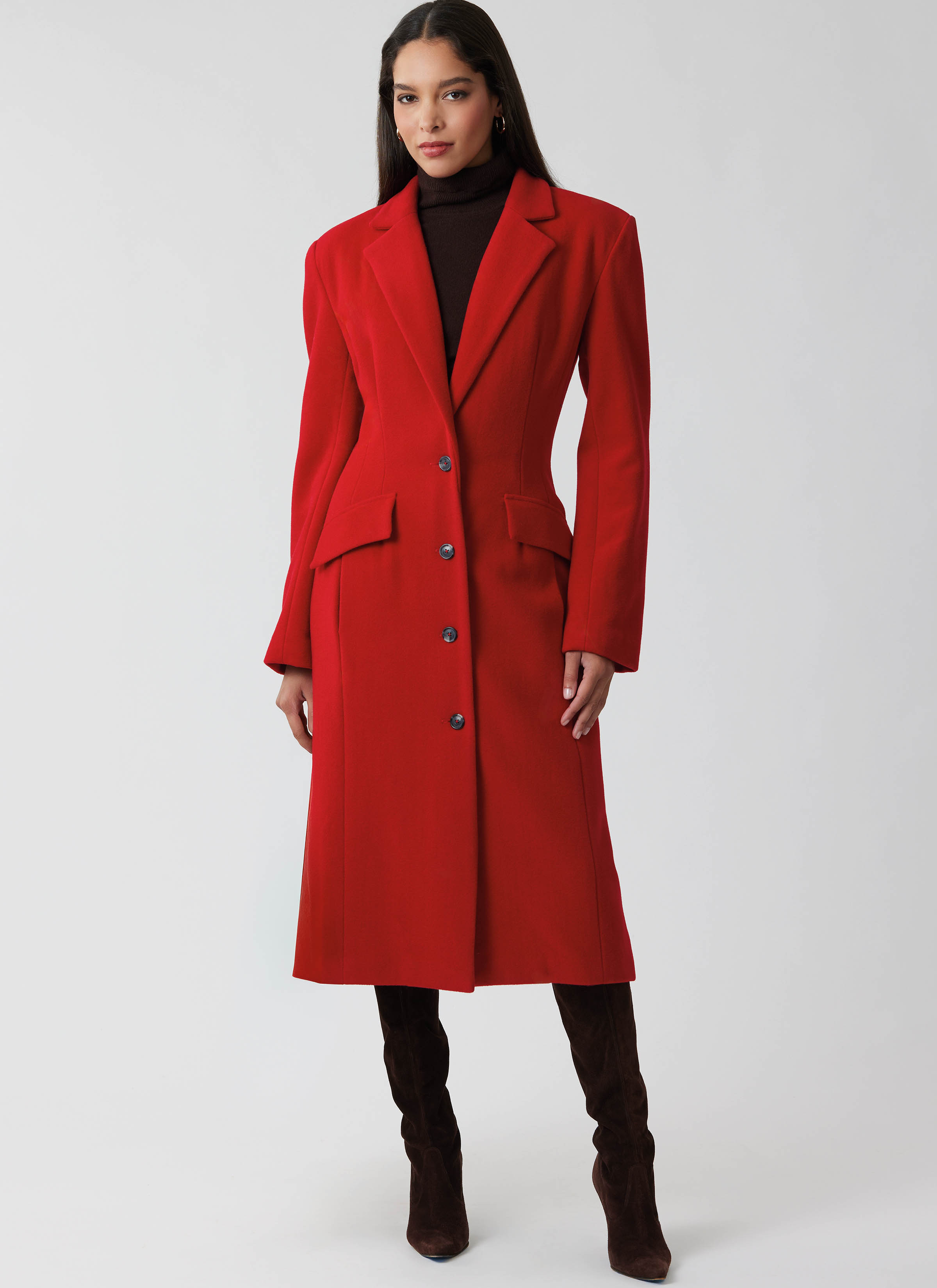 Simplicity S3305 | Simplicity Sewing Pattern Misses' Tailored Coat In Two Lengths