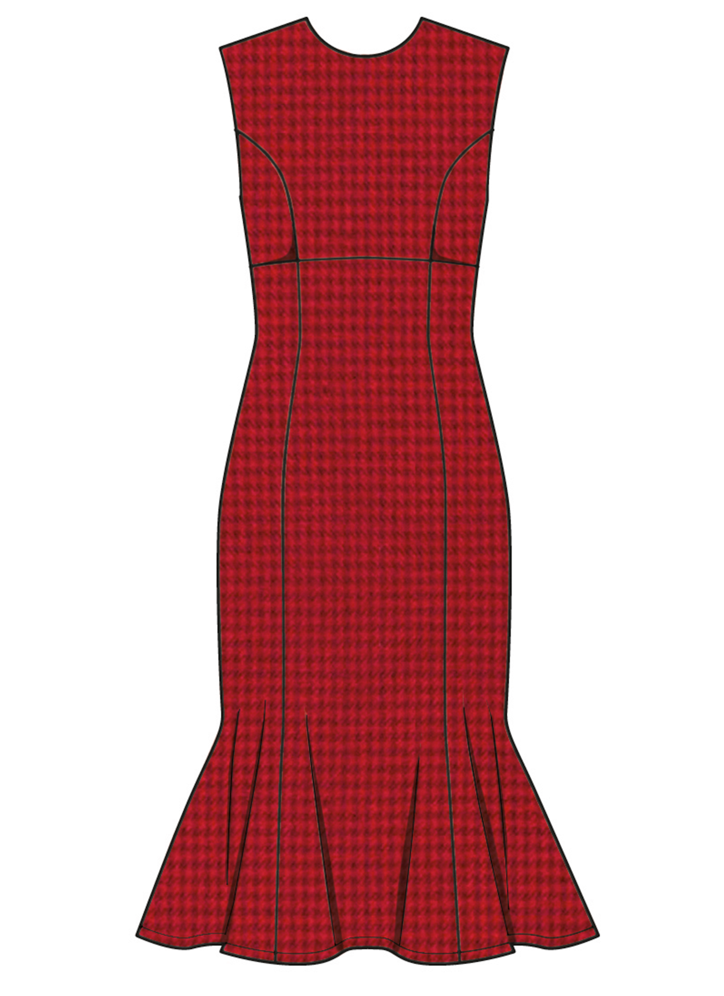 Simplicity S3301 | Simplicity Sewing Pattern Misses’ Midi Length Dress with Sleeve Variations and Custom Cup Sizes