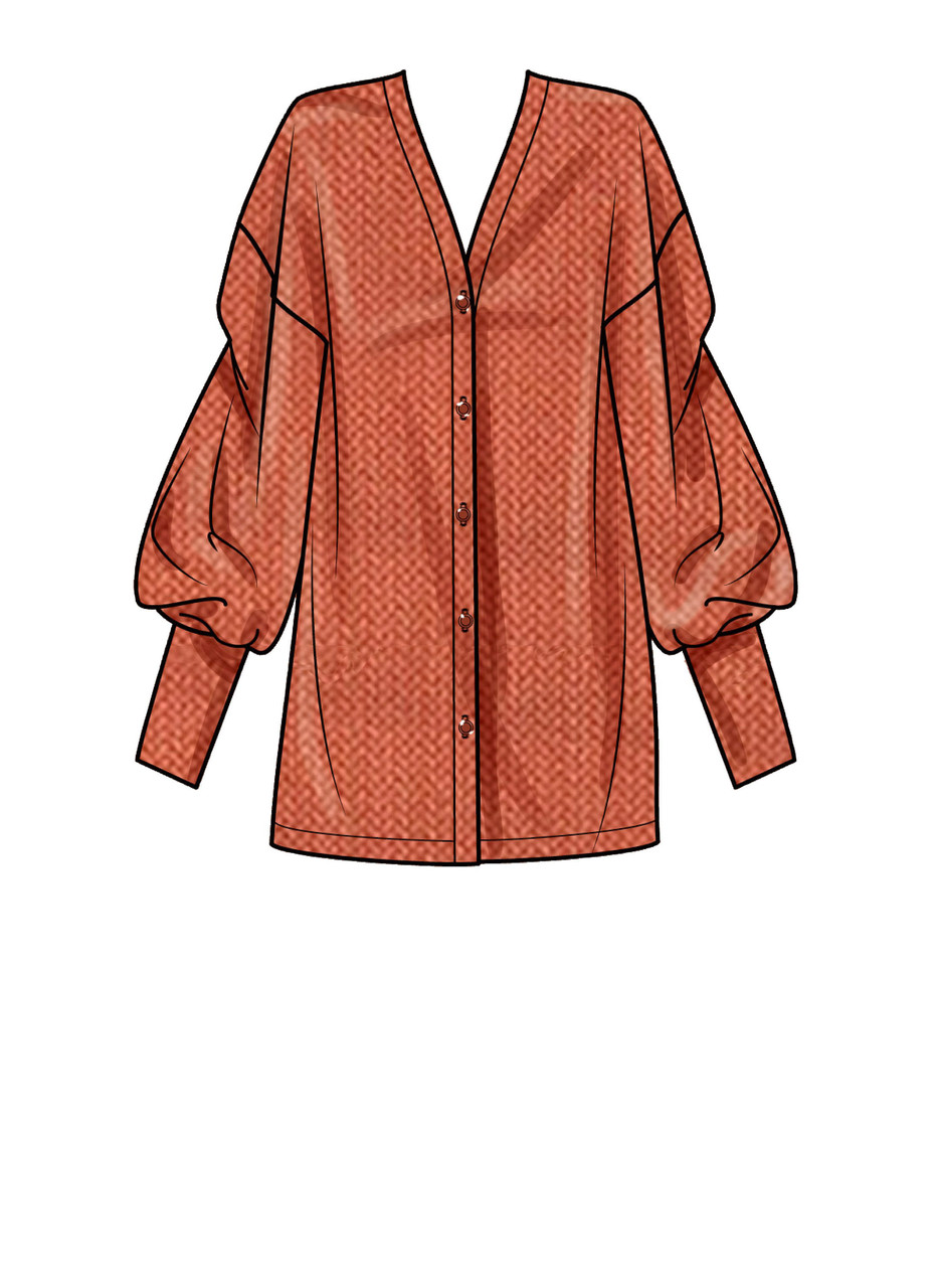 Simplicity S9373 | Misses' Knit Cardigans
