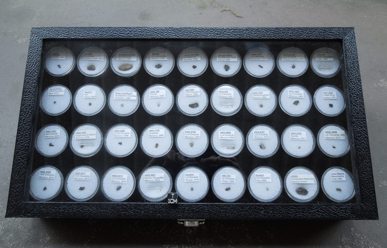 Meteorite Collection Kit Display
