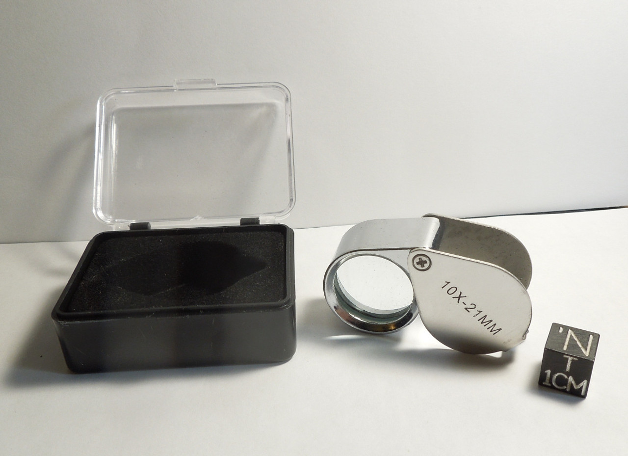 Jeweler 10x Loupe, for Meteorites and Gems