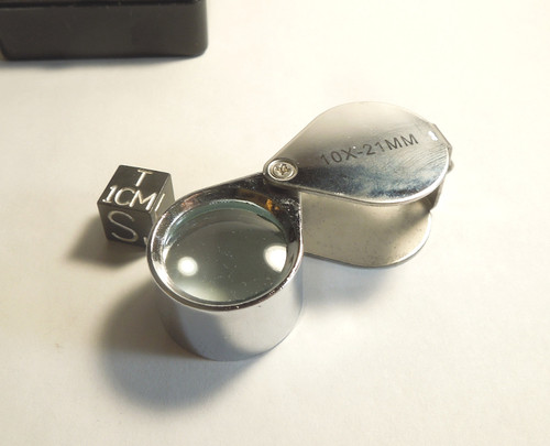 Jeweler 10x Loupe, for Meteorites and Gems