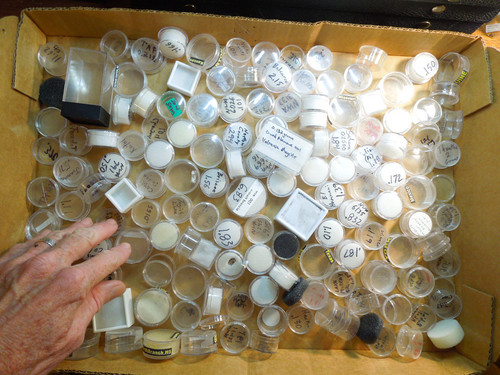 Gemjars Lot, 1.5 Pounds of Used Acrylic Gemjars for Specimens
