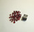 Garnets, Lot of Polished Cutting Rough, 20 carats