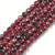 Garnet Beads Strand, Drilled and Faceted Almandines, 195 pcs