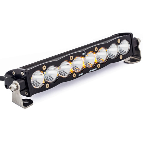 20 Inch LED Light Bar Single Amber Straight Driving Combo Pattern S8 Series Baja Designs