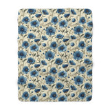 Blue Essence Sherpa Blanket