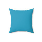 Boho Mint Reversible Polyester Square Pillow