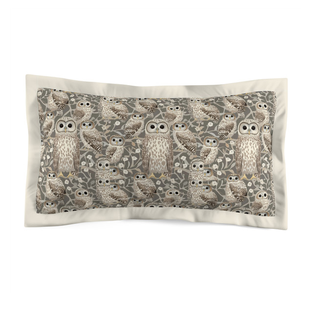 Nosey Birds Pillow Sham