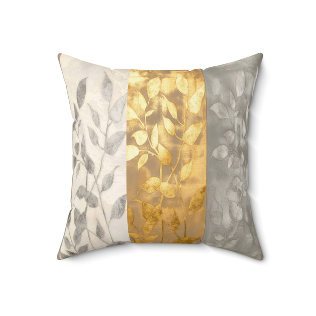 Guilded Square Pillow Set (A)