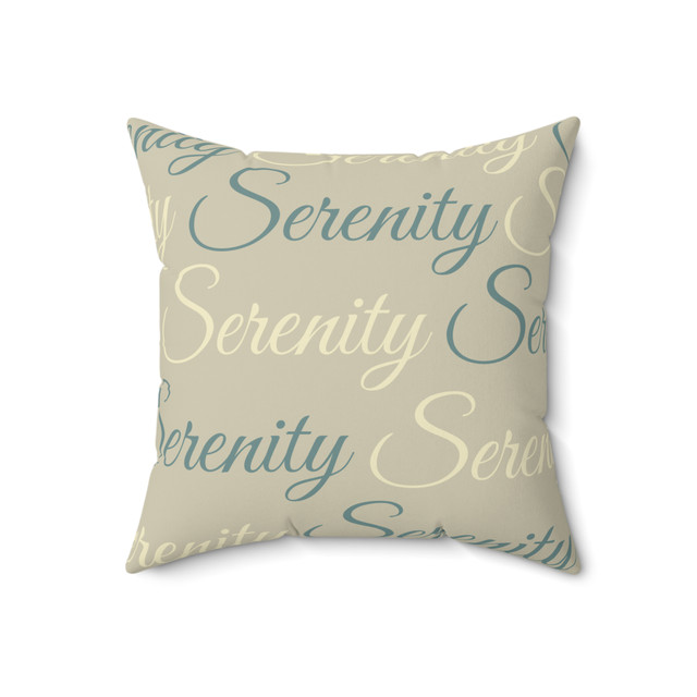 Serenity Square Throw Pillow Set (B).