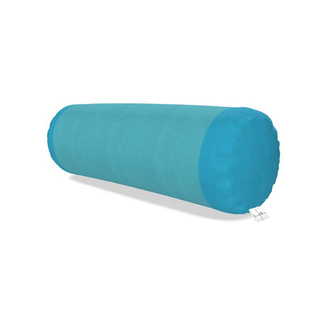Boho Mint Neck Roll Bolster Pillow