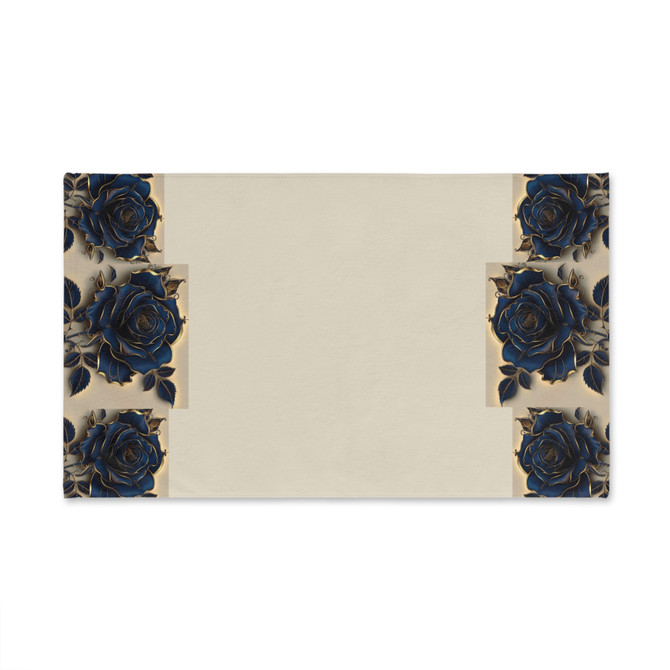 Steam Punk (Vanilla) Floral Hand Towel