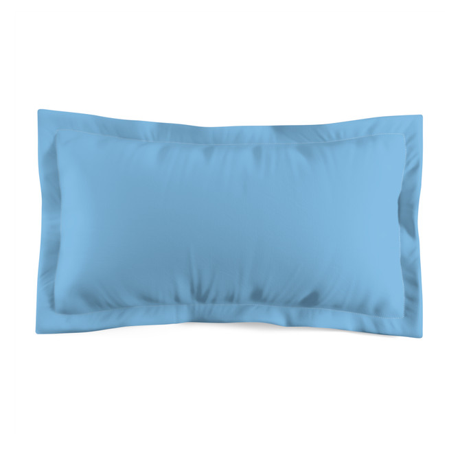 Blue Essence Solid Pillow Sham