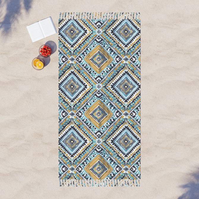 Boho Mint Beach Cloth