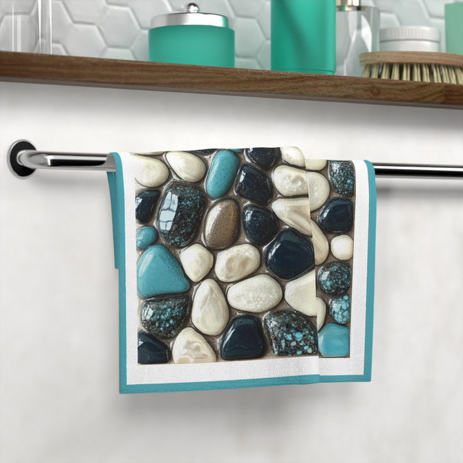 Blue Pearl - Face Towel