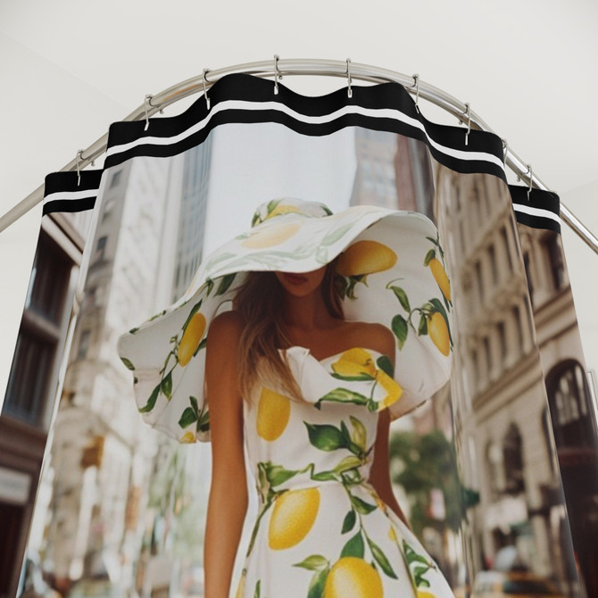 Lady Clemons Shower Curtain