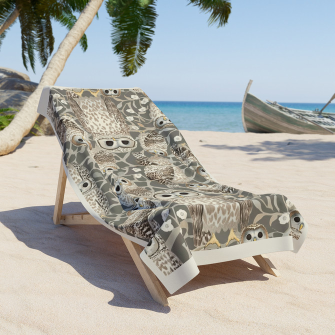 Nosey Bird Bath Sheet