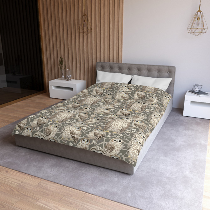 Nosey Birds Duvet Cover