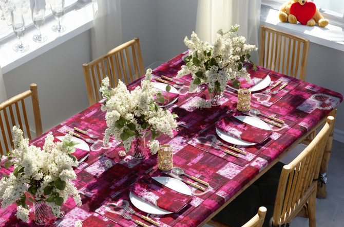 80's Love Placemat, 1pc