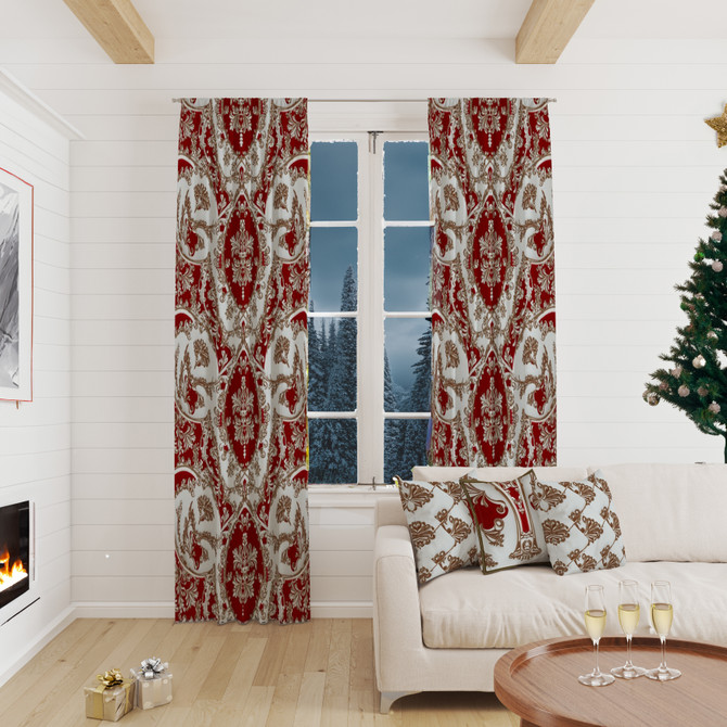 Holiday Nouveau Blackout Curtain