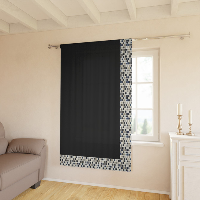 Cityscape (Black) Cityscape (Black) Blackout Curtain Curtain