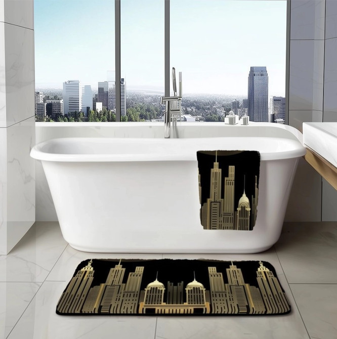 State Of Mind Bathroom Mat