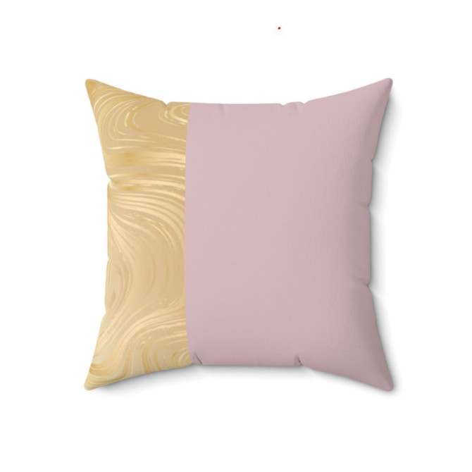 Cotton Candy (Marble Inspired) 3-Pece Throw Pillow arrangement