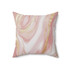 Cotton Candy (Marble Inspired) 3-Pece Throw Pillow arrangement